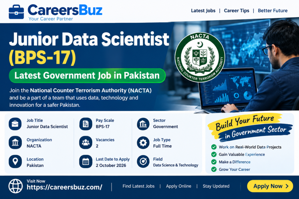Junior Data Scientist Government Jobs