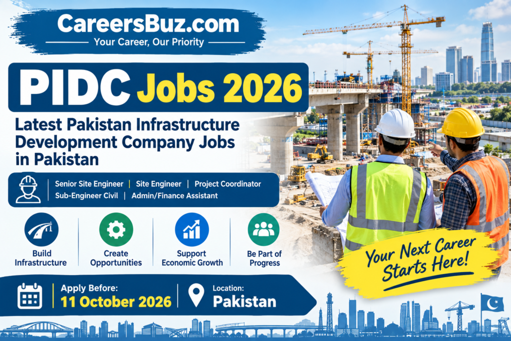 PIDC Jobs 2026