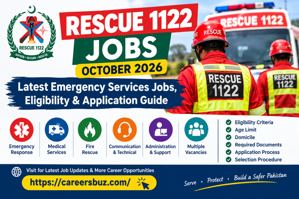 Rescue 1122 Jobs Guide 2026